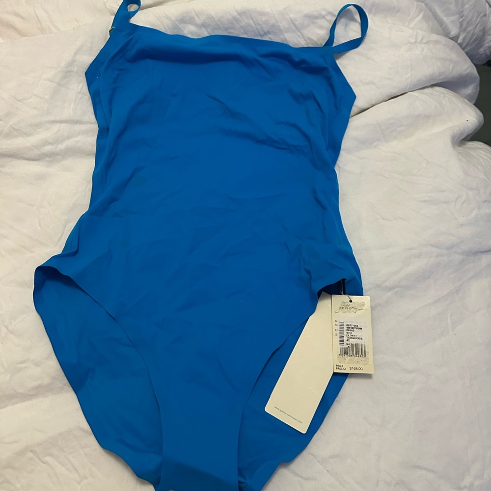 Gottex Blue One Piece Swimsuit Classic Swimwear